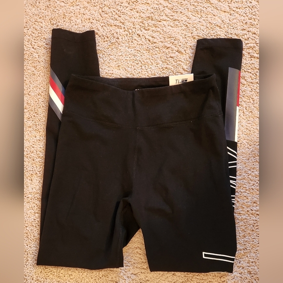 Tommy Hilfiger Pants - Tommy Hilfiger Jersery Black Leggings High Rise Size Small